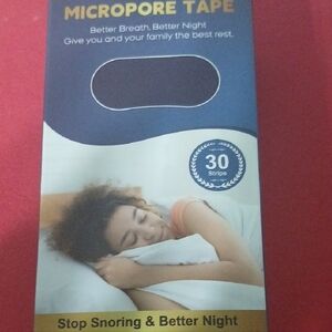 Premium STOP Snoring Microspore Tape - Sealed 30CT - Hypoallergenic